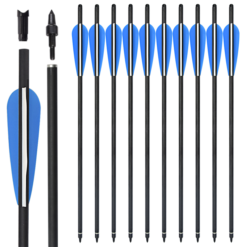 إيلونغ في الهواء الطلق 110045 OD8.8MM 17 بوصة Rollfiberglass الترباس TPU Vanes الرماية