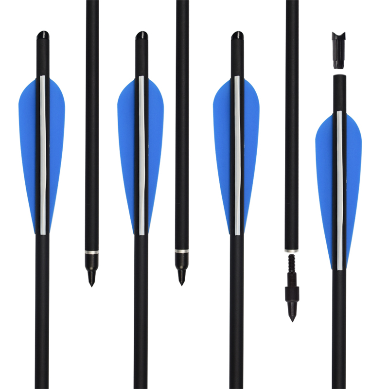 إيلونغ في الهواء الطلق 110045 OD8.8MM 17 بوصة Rollfiberglass الترباس TPU Vanes الرماية