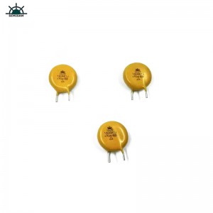 ODM أقل سعر جيد الخدمة الجيدة والأصفر ارتفاع الرفع MOV 14MM HVR14D681K أكسيد الزنك varistor لأضواء LED