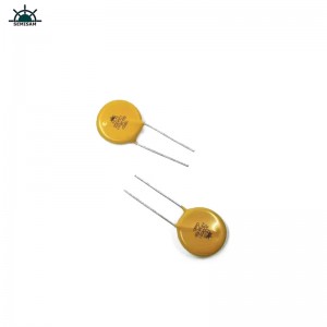 الصين ODM إلكترونيات مكونات، الأصفر MOV 20MM HVR20D681K أكسيد الزنك Varistor لمعدات مزود الطاقة