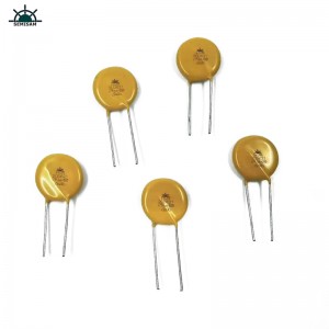 الصين ODM مكونات إلكترونيات، الأصفر MOV 20MM HVR20D621K أكسيد الزنك Varistor لمعدات مزود الطاقة