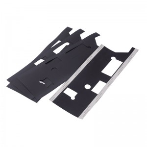 الشركات المصنعة توريد فورمكس GK/GL-10 ورقة العزل الأسود PP عازلة طوقا سهلة أضعاف ورقة مايلر