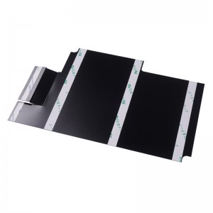 مثبطات اللهب ومقاومة للاهتراء ورقة عزل البطاقة الأسود 0.43 ملليمتر العزل طوقا وقطع غيار السيارات سهلة قابلة للطي عازلة ورقة مايلر