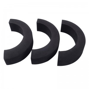 امتصاص الصدمات إيفا المواد الجنسية المضغوط مثبطات اللهب الأسود دونغقوان رغوة إيفا المعانج المواد صب