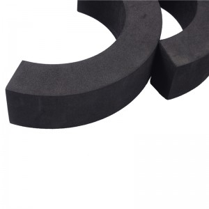 امتصاص الصدمات إيفا المواد الجنسية المضغوط مثبطات اللهب الأسود دونغقوان رغوة إيفا المعانج المواد صب