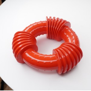 Furjoyz المدقع التفاعلية المطاط الكلب مضغ اللعب