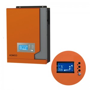 INVELEX KM 2.2KW العاكس الشمسي مع وحدة تحكم المسؤول بالطاقة الشمسية MPPT موجة جيبية نقية مناسبة لجميع أنواع الأجهزة المنزلية والمكتبية