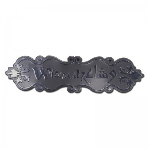 الذهب المعادن بأكسيد مخصصة الألومنيوم العطور ملصقا