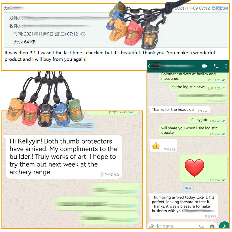 الرماية الإبهام درع ردود الفعل من العميل