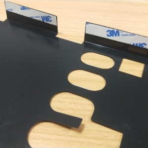 ورقة عزل الكمبيوتر الأسود 0.5MM، من السهل أضعاف وتشكيل ورقة مايلر، اللهب مثبطات البطارية عزل ورقة معالجة الحرير