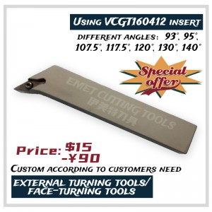 أدوات القطع EMET، أدوات تحول خارجية، أدوات تحول الوجه، أدوات تحول الصلب، SVJCR2525M16، SVJC/SVJP، SVJC/SVQP، SVHC/SVHP، SVLC/SVVP، SVVC/SVVP، SVXC/SVXP، SVZC/SVZP، VCGT16،...