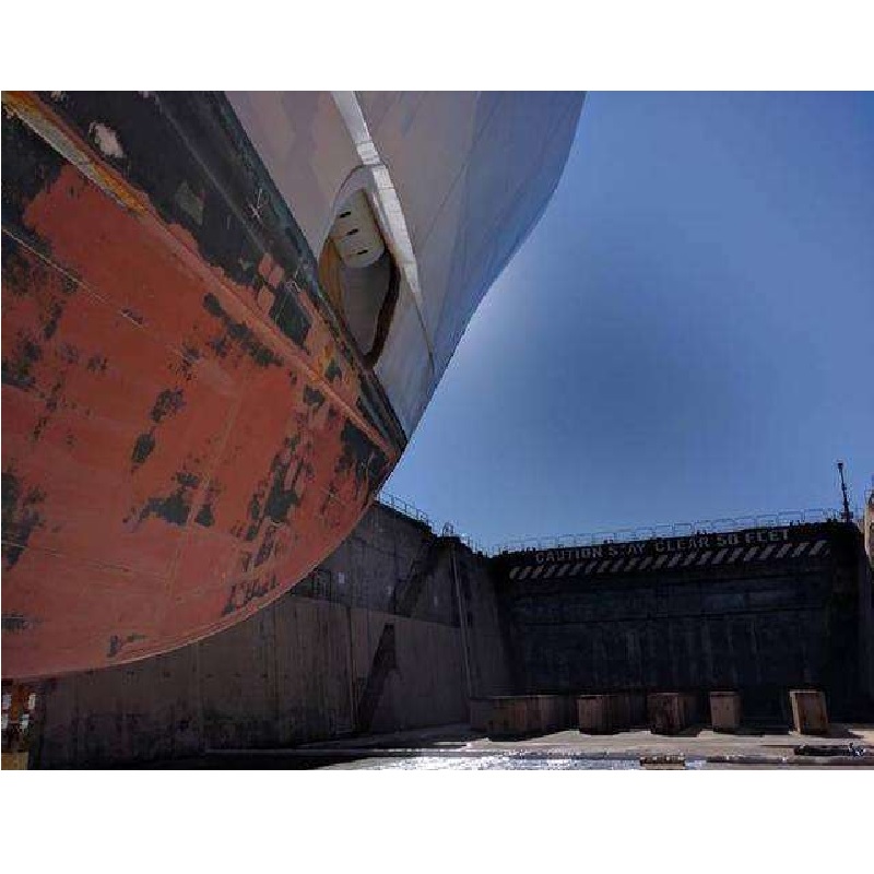 التآكل تحت الماء من هيكل السفينة