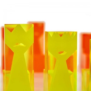 حار بيع الأطفال والكبار مجموعة الشطرنج الاكريليك