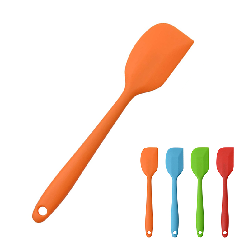 silicone spatulas، مقاومة للحرارة كاشطات مرنة غير عصا، أداة خلط الخبز