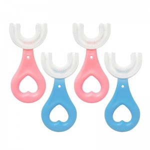 مصنع العرض، فرشاة الأسنان اليدوية للأطفال، فرشاة تنظيف العناية بالفج عن طريق السيليكون