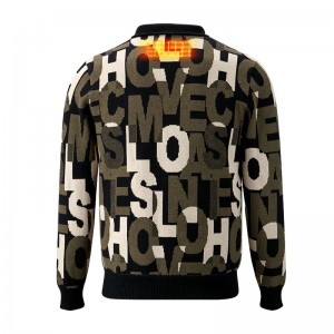 معطف نمط متقطع للرجال، بطارية قابلة للشحن معطف الملابس ساخنة