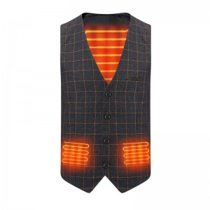 حار بيع أنيق ساخنة الرجال صدرية مع طاقة البطارية