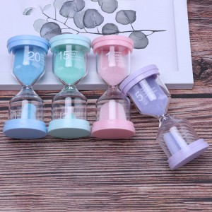 توقيت الرمال للأطفال، ألعاب مرحلة ما قبل المدرسة تعلم، توقيت ملون 1/3/5/10/15/30 دقيقة الفصول الدراسية الموقت، الساعة الرملية فرشاة الأ...