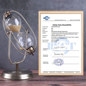 الموقت المعادن الدورية الرمال ساعة النمط الأوروبي غرفة المعيشة الديكور الحلي هدية عيد 30/60 دقيقة الوقت الرملية