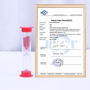 6 قطع من البلاستيك الرمل الموقت الرملية الرملية ساعة الرمال الموقت 30 ثانية/1 دقيقة/2 دقيقة \\\\ ن 3 دقائق \\\\ ن 5 دقائق \\\\ ن 10 دقائق