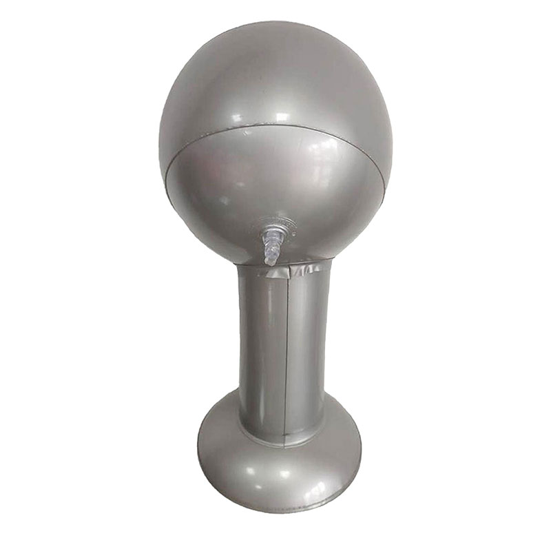 alston قابلة للنفخ PVC High Head Mould Cap حامل Wig وشاح قبعة عرض الدعائم أدوات التصوير