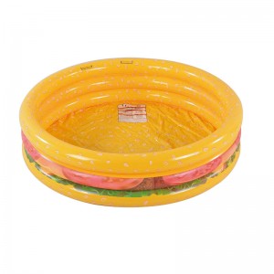 حمام سباحة Kiddie ، بركة قابلة للنفخ للأطفال ، حلقة السباحة البطيخ