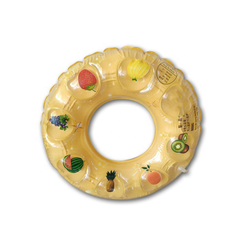 خاتم سباحة الفاكهة الطفل قابلة للنفخ أنبوب عوامة عوامة الحياة