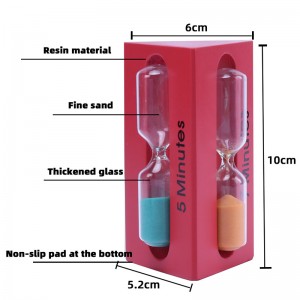 3-في 1 3/5/7 دقيقة ثلاثية الرمال خشبية الساعة الرملية الرملية مشاهدة الساعة الموقت الموقت الرملي الزخرفة المنزل Ampulheta هدية سرية