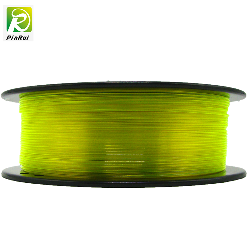 Pinrui 3D Printer 1.75mmpetg Filament Lellow Loys for 3D Printer