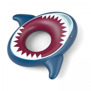 قابلة للنفخ في أسماك القرش العائمة خاتم سباحة القرش