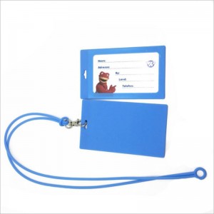 المصنع بالجملة سيليكون بطاقة بطاقة بطاقة الشارة معرف بطاقة بطاقة بطاقة العلامة مع نافذة أكريليك واضحة