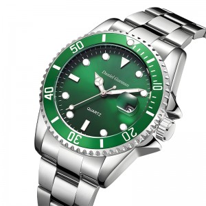 دانييل جورمان جودة الجودة رجال \\\\ سبورت ووتش مقاوم للماء كلاسيكي من الفولاذ المقاوم للصدأ