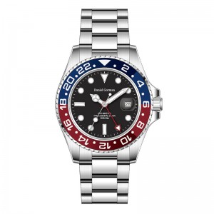 مشاهدة الفولاذ المقاوم للصدأ ساعة الكوارتز الفاخرة