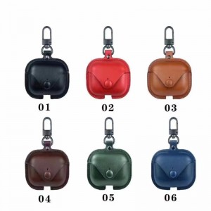 مناسبة لحالة حماية Apple Airpods Pro 3 ، صندوق سماعات رأس Bluetooth اللاسلكي ، حالة واقية من صندوق التخزين ، مغطاة بالكامل ومقاومة للخدش ، بنية ...