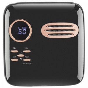 M&R 701Pro LED LED LED LAMP ، مجفف الأظافر اللاسلكي ، 72W قابلة لإعادة الشحن ضوء الظفر ، مصباح الأظافر LED هلام محمول مع 4 توقيت إعداد مستشعر وشاشة...