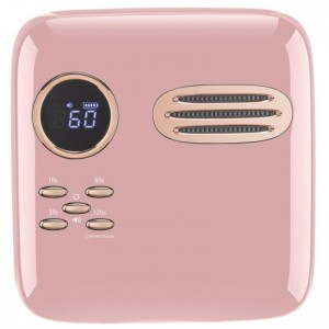 M&R 701Pro LED LED LED LAMP ، مجفف الأظافر اللاسلكي ، 72W قابلة لإعادة الشحن ضوء الظفر ، مصباح الأظافر LED هلام محمول مع 4 توقيت إعداد مستشعر وشاشة...