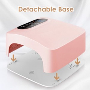 M&R 601PRO 72W مصباح الأظافر LED LED اللاسلكي ، مجفف الأظافر LED قابل لإعادة الشحن ، 15600 مللي أمبير في الساعة مصباح تجعيد الأظافر اللاسلكي ، أ...