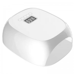 M&R 801Pro LED LED LED LAM ، مجفف الأظافر اللاسلكي ، 72W قابلة لإعادة الشحن ضوء الظفر LED ، هلام محمولة مصباح الظفر LED مع 4 توقيت إعداد مستشعر وشاش...