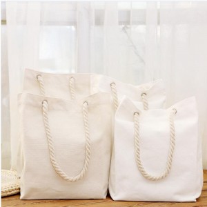 حقيبة تسوق أزياء قماش