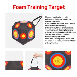 Elongarrow 410033-01 38*38*38cm Archery EVA أهداف لإطلاق النار المستهدف