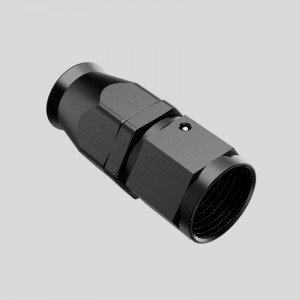 الألومنيوم PTFE دوار خرطوم نهاية تجهيزات أنثى مستقيمة