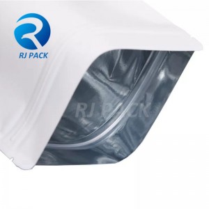 100 ٪ المعادن القابلة لإعادة التدوير أكياس الوقوف مع سحاب