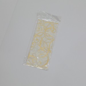 ورقة الأنسجة متعددة الألوان