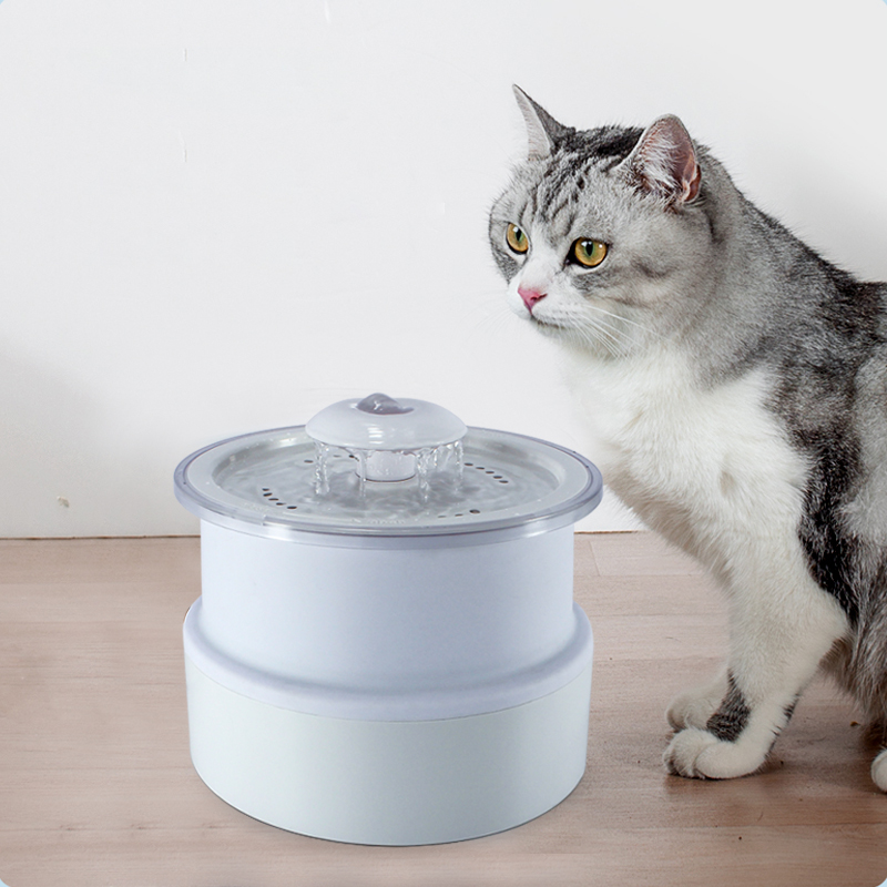 المواد الدراسية الغذائية BPA Free Cat Fountain Pet Fountain Fountain