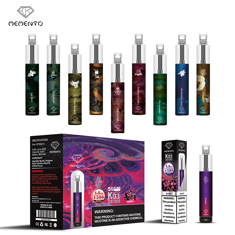 أفضل vape diaposable K03 1500puffs