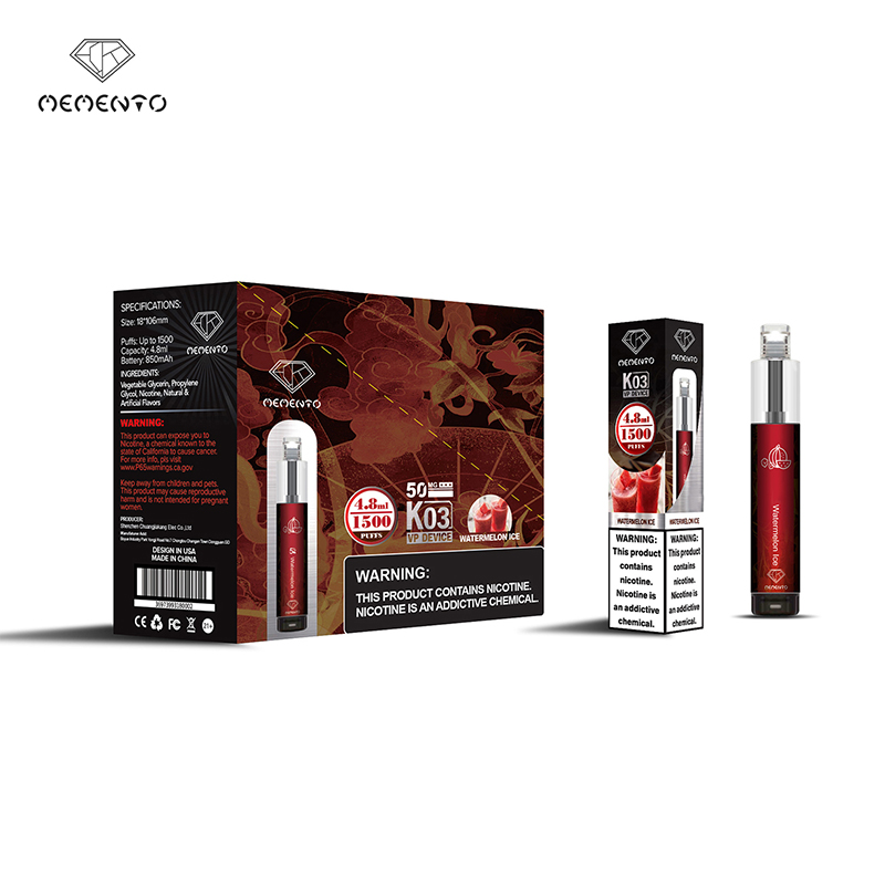 أفضل vape diaposable K03 1500puffs