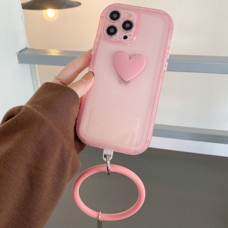 مناسبة لحالة الهاتف المحمول Apple iPhone13Pro ، حالة الهاتف المحمول السيليكون ، سوار Love Soft Case