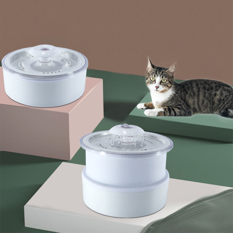 المواد الدراسية الغذائية BPA Free Cat Fountain Pet Fountain Fountain