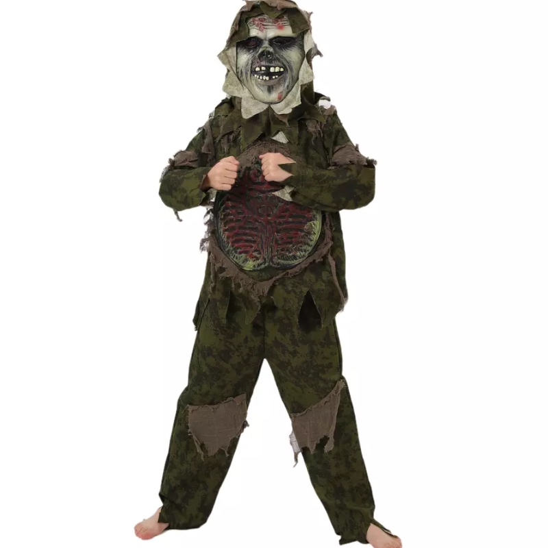 Swamp Monster شيء الهالوين مخيف الإرهاب الأزياء للأطفال