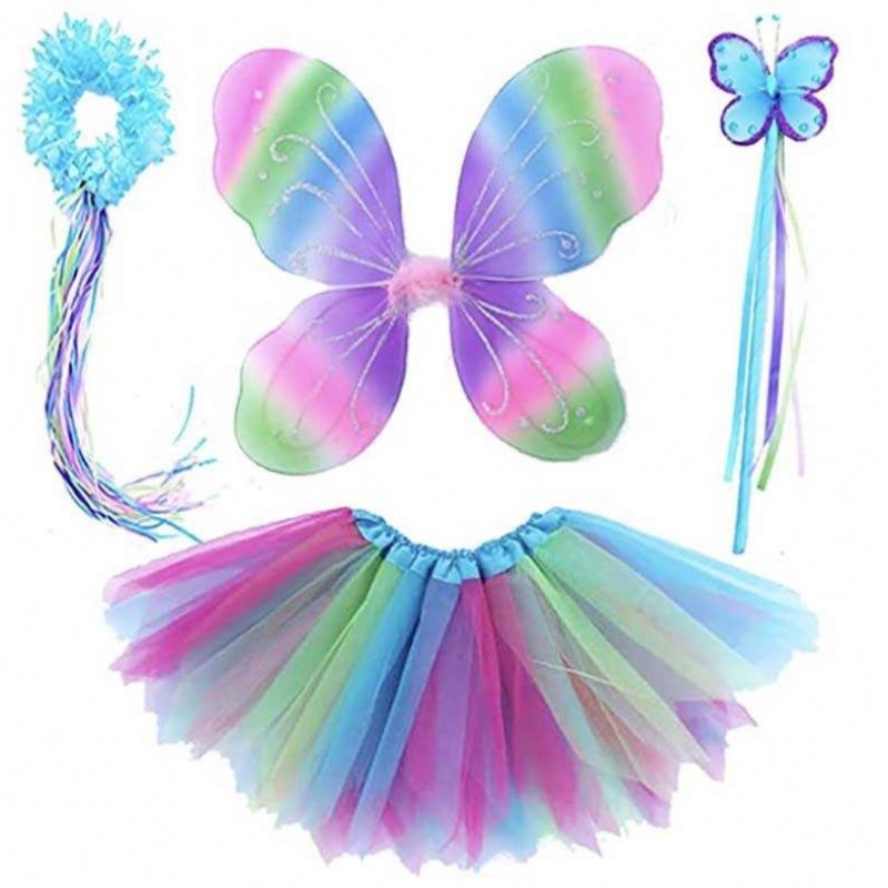 Carnival Costumes Girls \\ 'Fairy Party Set 3-8y Princess Fairy Tutu Skirt Costume DGHC-035